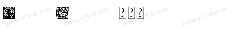 Initial Charms字体转换